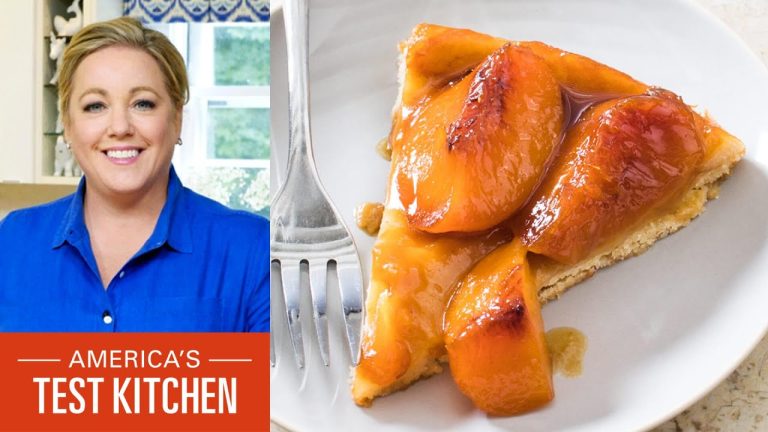 How to Make Perfect Peach Tarte Tatin