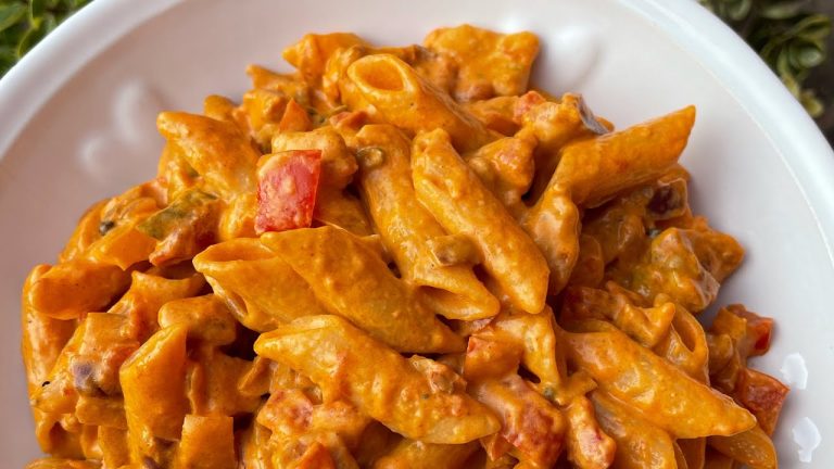 UPDATED Creamy Chicken Pasta Recipe!