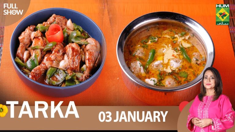 Tarka – 03 Jan 2023 – Recipes: Golden Five Spice Chicken & Makhni Handi Kofte – Rida Aftab