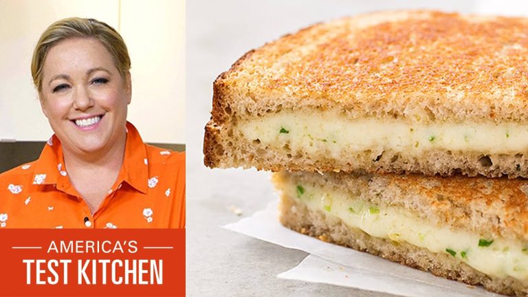 How to Make Grown Up Grilled Cheese Sandwiches with Gruyère and Chives