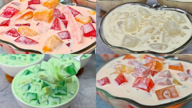 No Oven ! 4 Simple and Easy Dessert Recipes