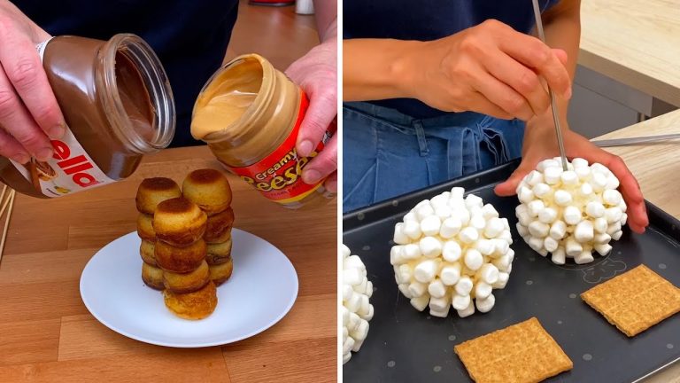 DESSERT TIME 🥞🍦🍫 3 sweet & delicious recipe ideas!