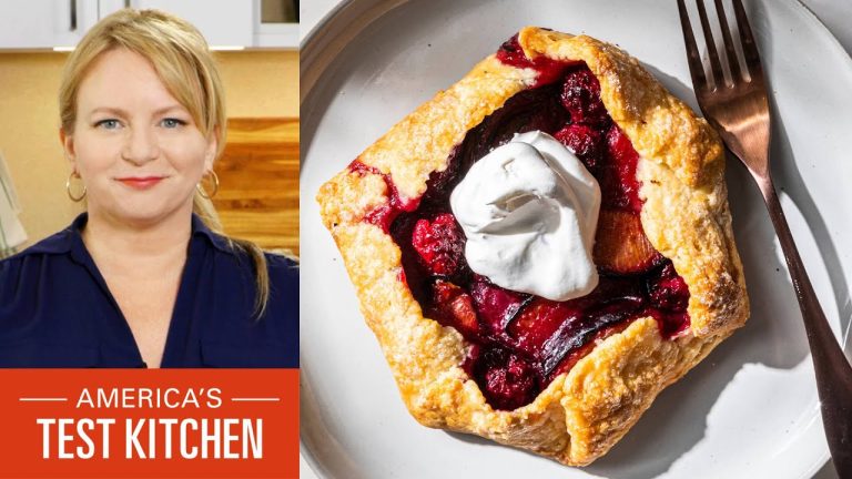 How to Make Freeform Summer Fruit Tartlets for Two