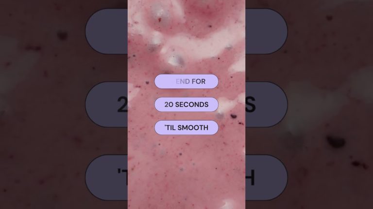 Quick & Easy Smoothie Recipe – Breakfast