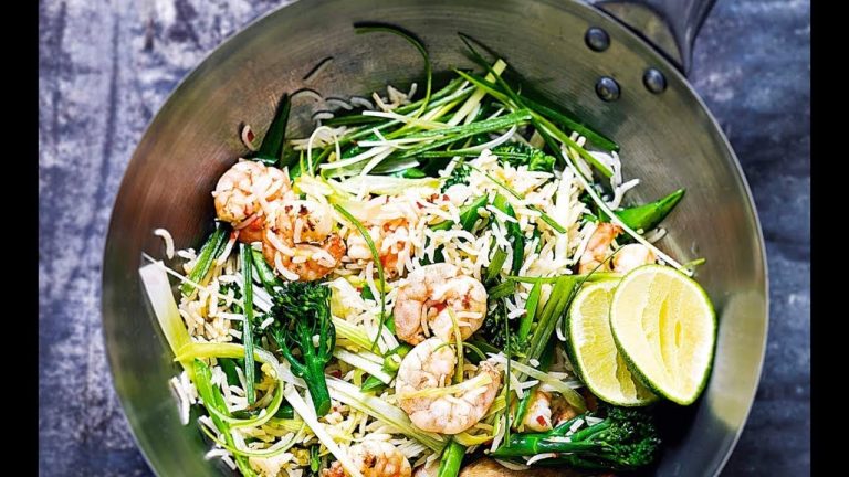 Shrimp & Squid Bean sprout Recipe – Shrimp Bean sprouts – Chinese Seafood Recipes – Chinese Prawns