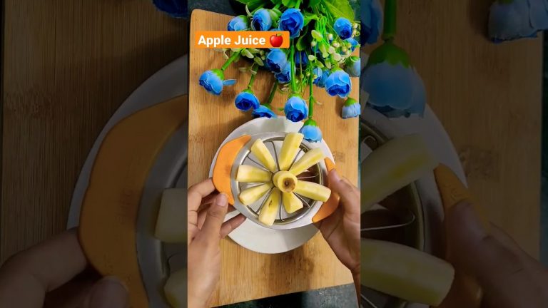 how to make Apple Juice without milk 🥛 #shorts #shorts