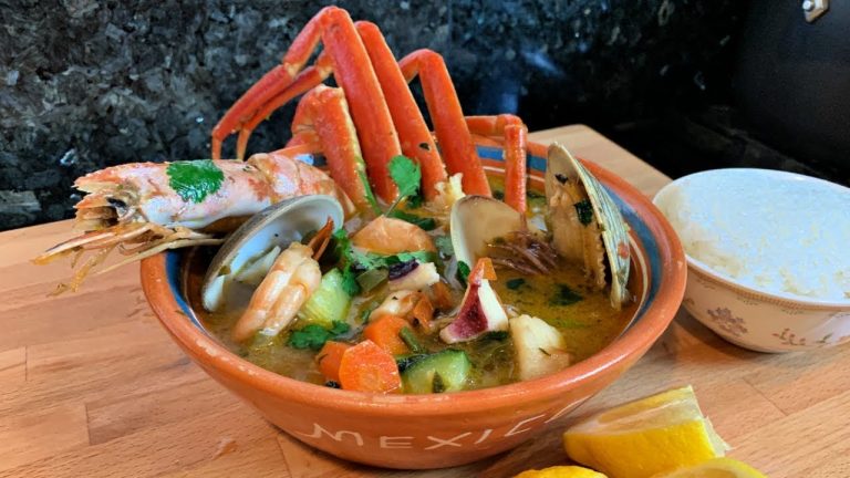 |7 Seas Mexican Seafood Soup | Views recipe/ Receta de Caldo  7 Mares Sabroso!!