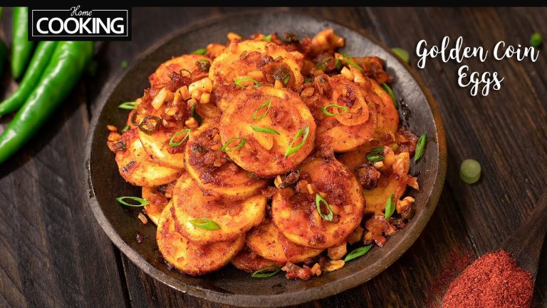 Golden Coin Eggs | Starter Recipes | Egg Recipes | Simple and Easy Recipes | Fried Eggs