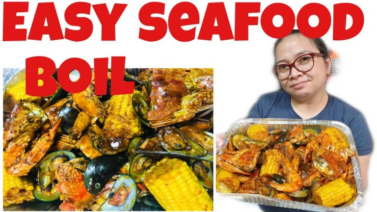 Easy Seafood Boil| Filipino Style Seafood Boil Recipe