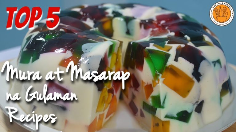 5 Best Gulaman Dessert Recipes