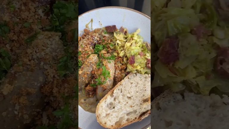 Pork and cider casserole. British sausage recipes for dinner. Pork and apple sausages. Sausage cider