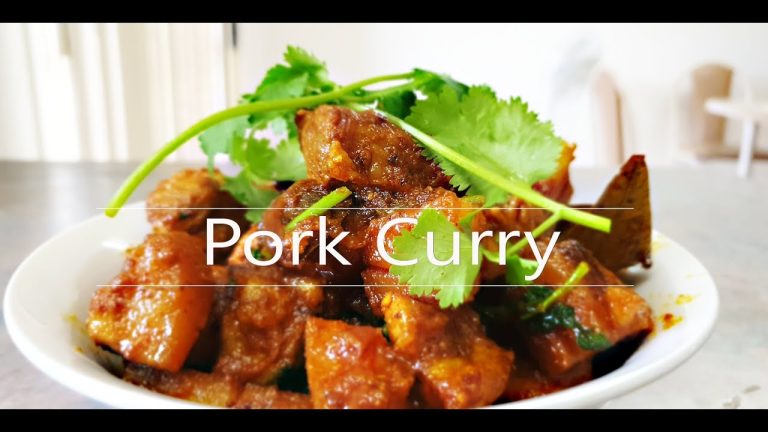 Best Pork Curry Recipe  | Pork Recipes | Hot and Spicy Pork Gravy