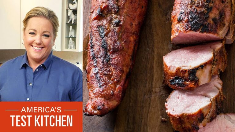 How to Make Grilled Pork Tenderloin with Grilled Pineapple–Red Onion Salsa