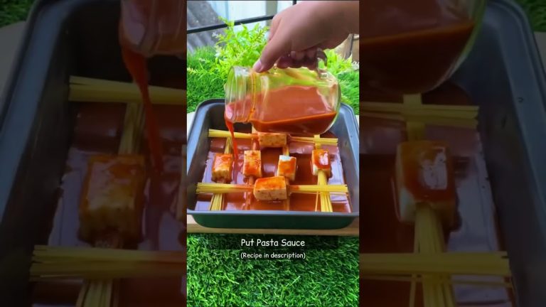 #shorts Have you tried Paneer Spaghetti Pasta #easyrecipe #ashortaday