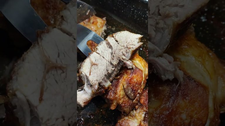 Pork Meat Cooking in Oven | Homemade Food Recipe Ideas |