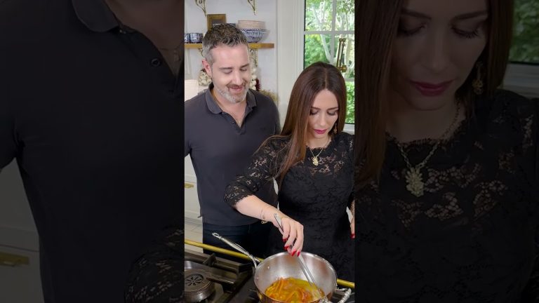 BEHIND THE SCENES – Italian Pasta Recipe