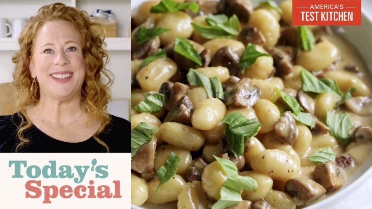 Creamy Gnocchi with Mushrooms is the Perfect Weeknight Meatless Comfort Food | Today’s Special