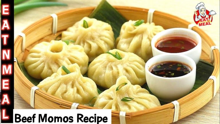 Make Steamed Beef Momos Recipe In Quick Time|Momos Recipe In Chinese Style