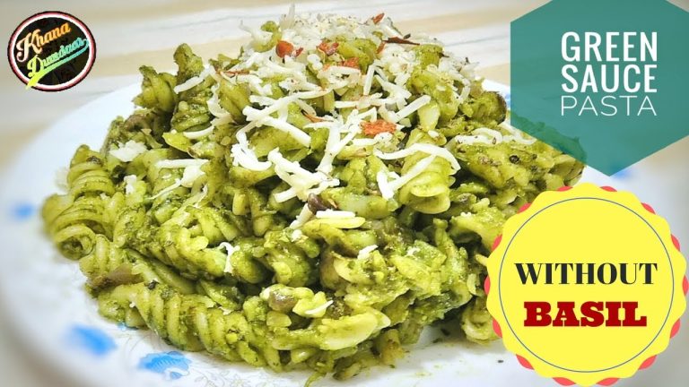 Green Pasta Recipes | Pasta Recipes | GREEN SAUCE | Without Basil