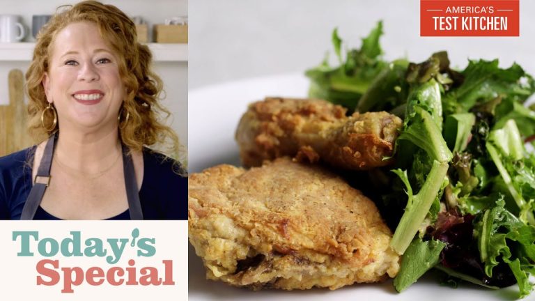 Mess-Free Cast Iron Oven-Fried Chicken and How to Break Down a Chicken | Today’s Special