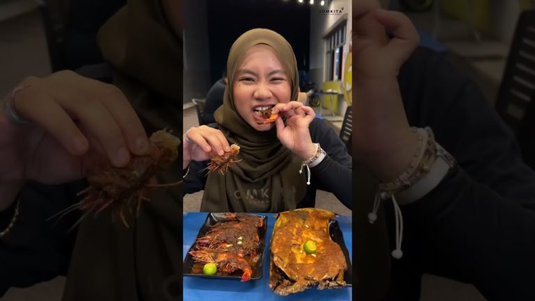 Mi bandung, asam pedas, seafood bakar dia memang padu confirm jilat jari lah makan sini 😍 #Jomkita