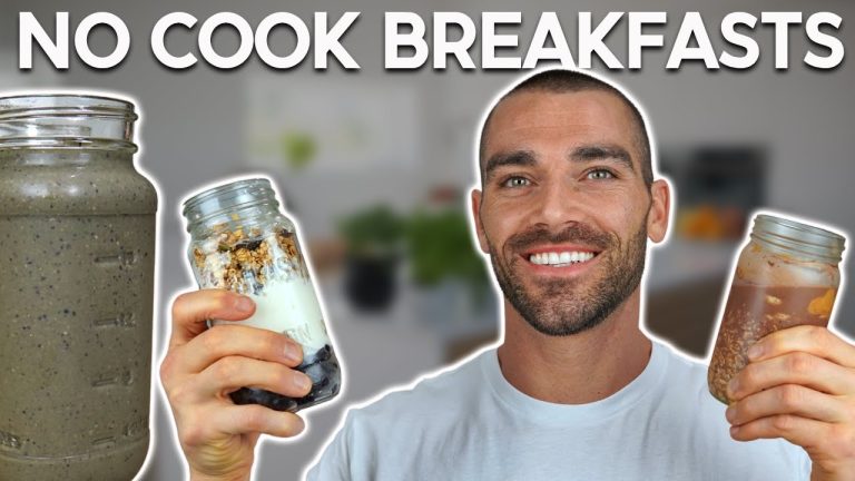 3 Quick Healthy Breakfast Recipes without Cooking