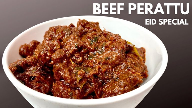 വലിയ പെരുന്നാൾ Special ബീഫ് പെരട്ട് – Beef Roast Kerala Style | Beef roast Recipe Malayalam | Bakrid