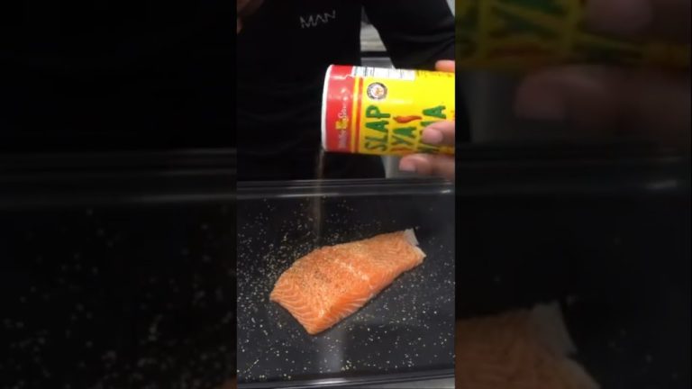 EASY STUFF SALMON RECIPE 🔥 Go subscribe to my cooking channel. Channel pinned in the comments.