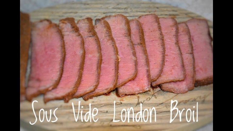 Sous Vide London Broil – Top Round Steak – Sous Vide Beef Recipes