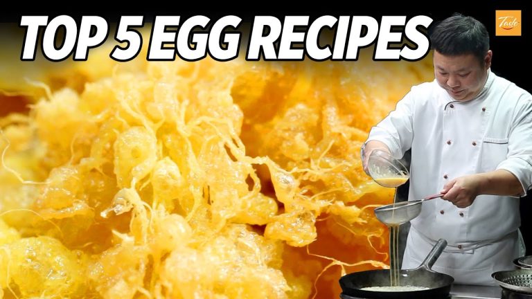 Top 5 Egg Recipes by Masterchef | Cooking Chinese Food • Taste Show