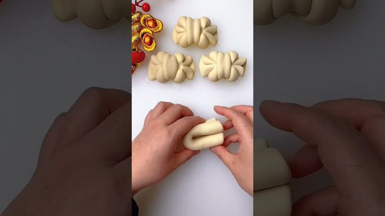 Satisfying & Creative Dough Pastry Recipes (P45) – Bread Rolls, Bun Shapes, Pasta #shorts