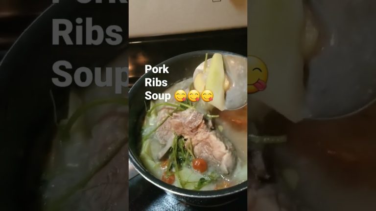 Pork ribs soup #food #asmr #cooking #cook #health #yummy #soup #delicious #life #satisfying #shorts