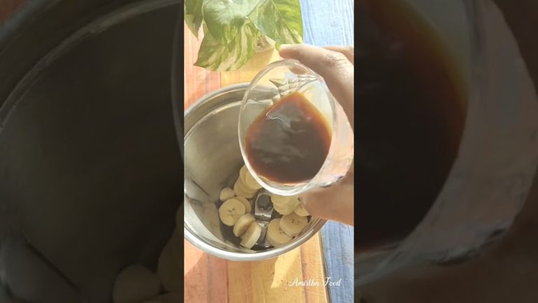Coffee Banana Smoothie #shorts #viral #trending