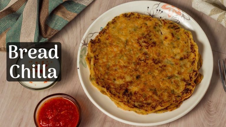 Fluffy and Crispy Instant Bread Chilla – Easy Breakfast Recipes – Bread Recipes