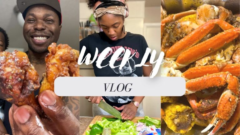 Weekly Vlog – Seafood Boil, Banging Shrimp, New Recipes, Bringing in the New Year #weekly #vlogs