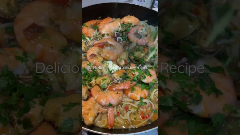 Delicious Seafood Recipe #short #cooking #shorts #youtubeshorts #shortsvideo #recipe #yummy #new