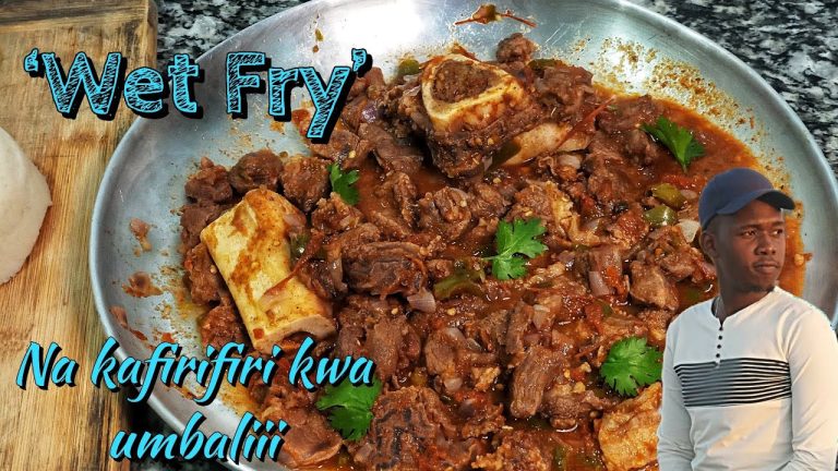 How to make tasty Beef Wet Fry || How to cook Wet Fry beef || wet fry recipe|| Wet fry Beef recipe