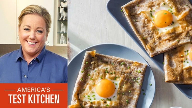 How to Make Galettes Complètes (Buckwheat Crepes with Ham, Egg, and Cheese)
