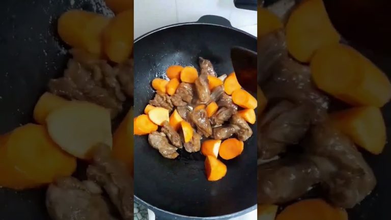 Beef Recipe (Chinese style) #food #beefrecipe #beef #chinesefood #healthyfood #asmr #mukbang #shorts