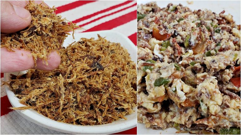 BREAKFAST | Machaca with Eggs Recipe | Mexican Dried Beef and Eggs Recipe