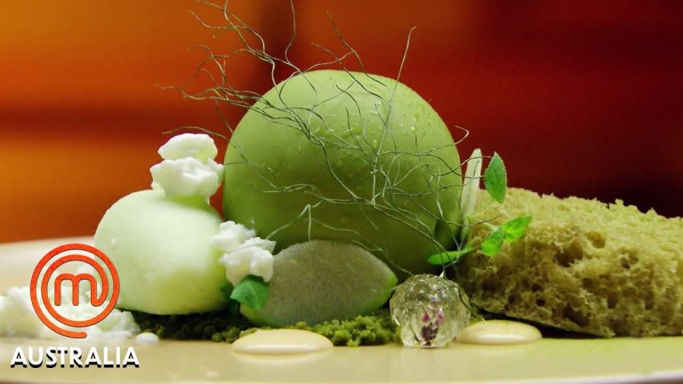 Reynold Poernomo's Amazing Moss Dessert – MasterChef Australia | MasterChef World