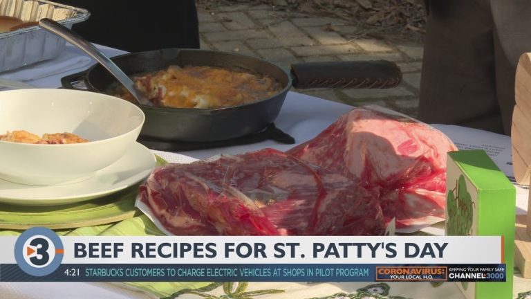 Angie Horkan shares beef recipes for St. Patrick's Day