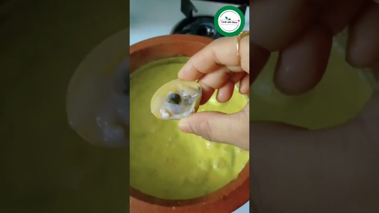 Clams Sambar Recipe | Watwa Lukha #shortvideo