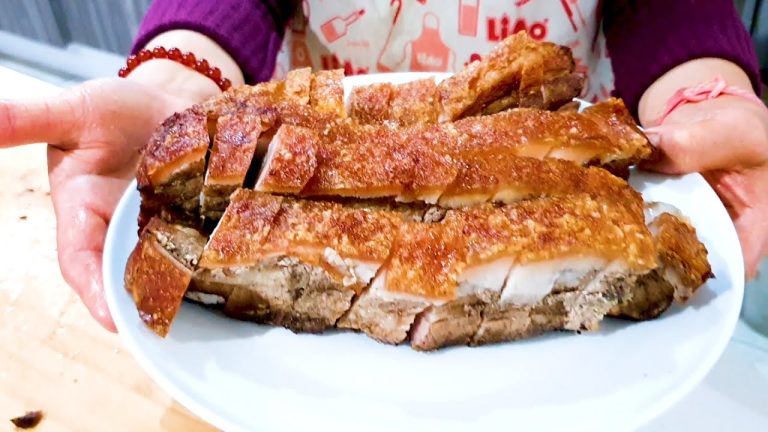 How to make AIR FRYER SUPPER CRUNCHY CRISPY PORK BELLY – CHINESE SIU YUK