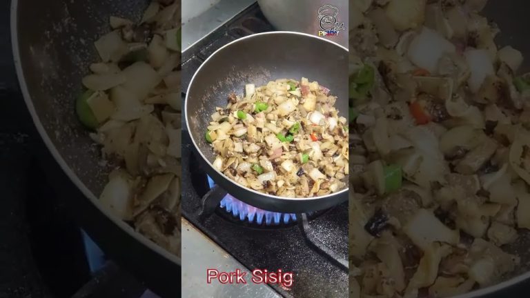 How to cook Sizzling Sisig FILIPINO FOOD #sisig #filipinofood #shorts