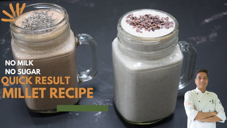 Weight loss Smoothie recipes | Weight loss Smoothie kaise banaen  | Millet Smoothie | Chef Sahajan