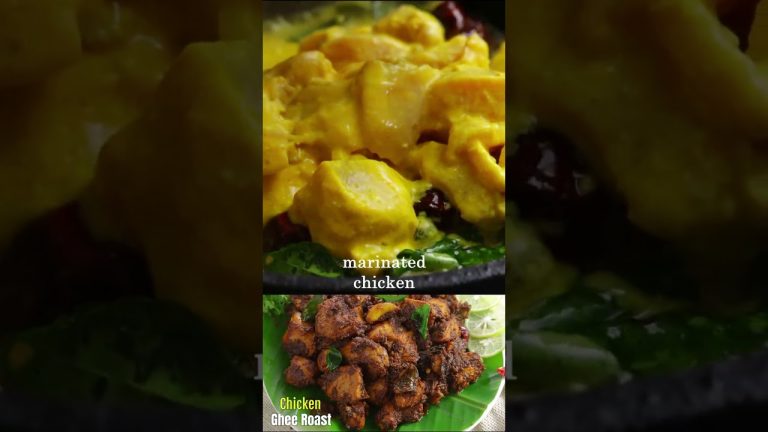 చికెన్ ఘీ రోస్ట్|How to make chicken ghee roast at home by vismai food|Chicken Ghee roast shorts