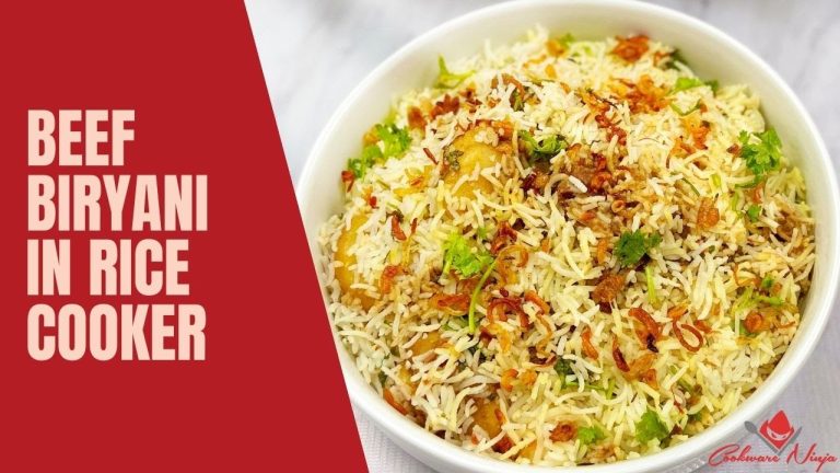 Beef Biryani in Rice Cooker | EASY Rice Cooker Beef Biryani Recipe