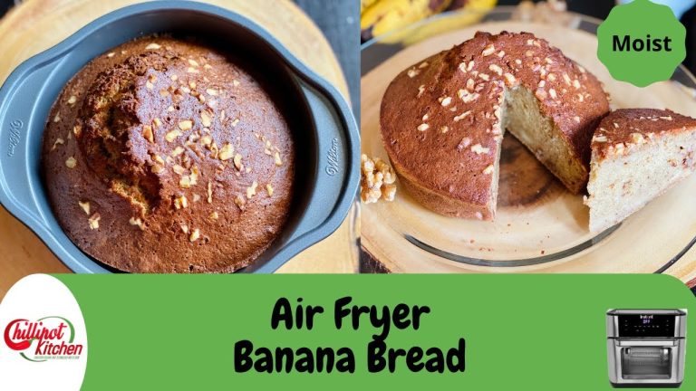Moist Banana Bread Recipe In Air Fryer | AirFryer Banana Bread |How To Make Banana Bread In Airfryer