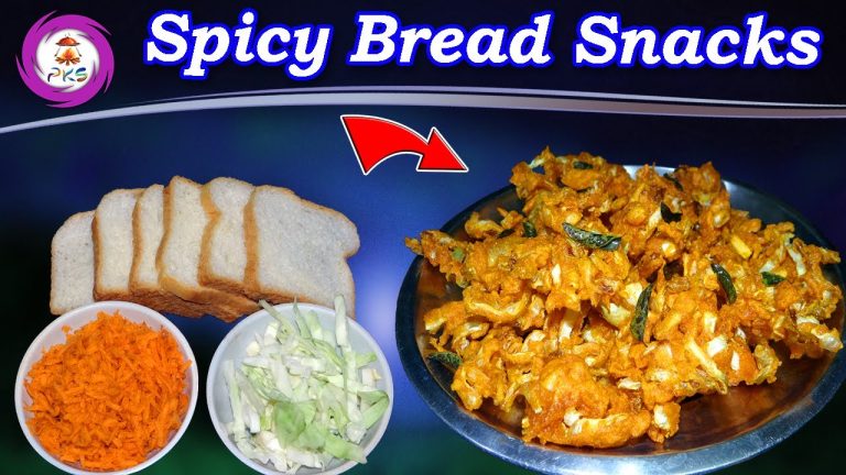 Carrot, Cabbage with Bread Recipes | Easy Healthy Food Recipes | Evening Snacks | Pattikattu Samayal